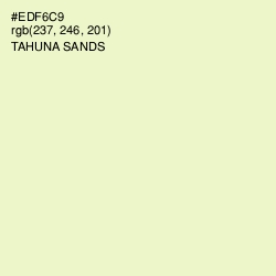 #EDF6C9 - Tahuna Sands Color Image